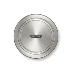 Glass Lunch Bowl 750ml, silver
