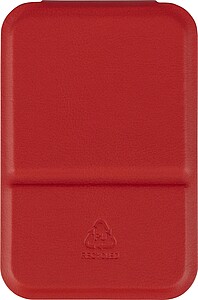 Glass mirror Mio, red