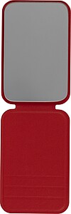 Glass mirror Mio, red