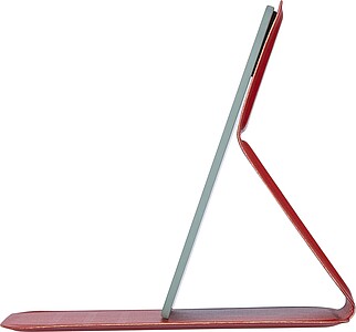 Glass mirror Mio, red