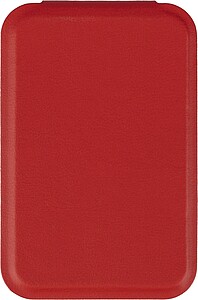 Glass mirror Mio, red