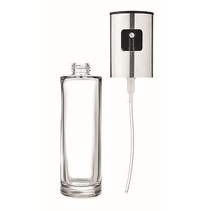 Glass oil dispenser spray