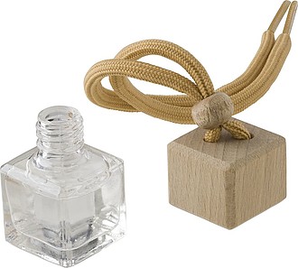 Glass refillable car freshener Roman