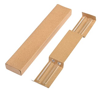 Glass straw set DRINK TOGETHER