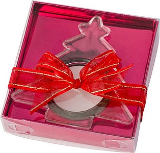 Glass tea light holder Casey