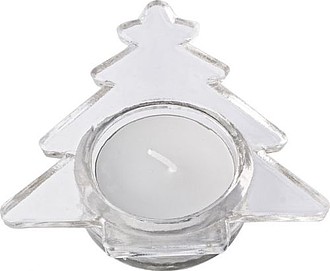 Glass tea light holder Casey
