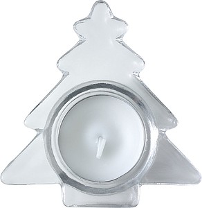 Glass tea light holder Casey