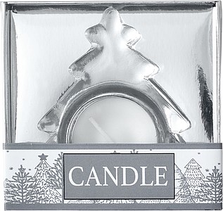 Glass tea light holder Casey