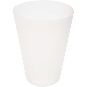 Glastonbury 300 ml reusable plastic cup, frosted clear