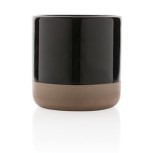 Glazed ceramic mug