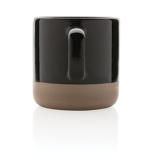 Glazed ceramic mug