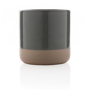 Glazed ceramic mug