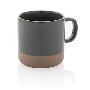 Glazed ceramic mug