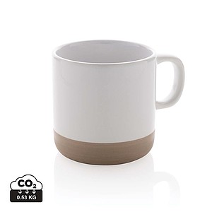 Glazed ceramic mug
