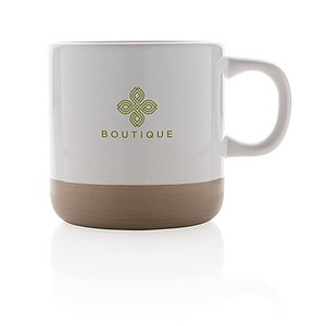 Glazed ceramic mug