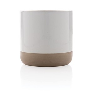 Glazed ceramic mug