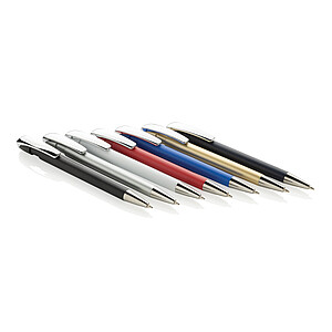 Glide GRS certified R-ABS Metal Clip Pen, black