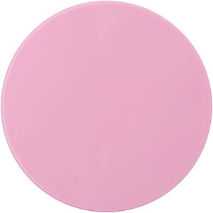 Glider slider makeup mirror, light pink