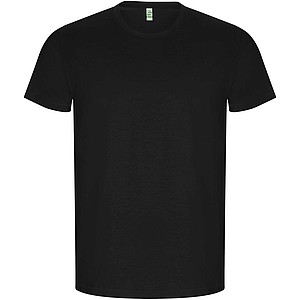 Golden short sleeve mens t-shirt