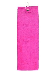 Golf towel 40 x 50 cm, 450 gr/m2 Magenta