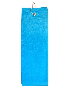 Golf towel 40 x 50 cm, 450 gr/m2 Turquoise