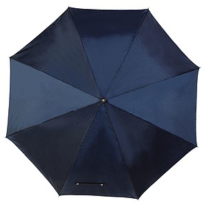Golf umbrella with carrying pouch, EVA handle and coloured canopy,colour navy blue