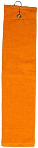 Golfový ručník 40x50 cm, 450 gr/m2, oranžová