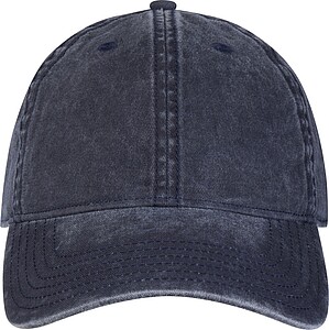 Grafton 6 panel washed cap, navy