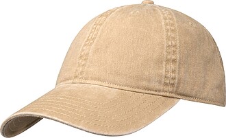 Grafton 6 panel washed cap, oatmeal