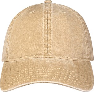 Grafton 6 panel washed cap, oatmeal