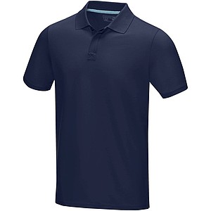 Graphite short sleeve men’s GOTS organic polo