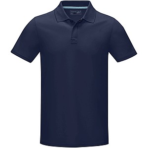 Graphite short sleeve men’s GOTS organic polo