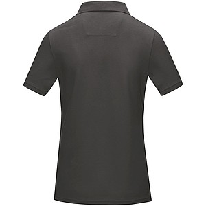 Graphite short sleeve women’s GOTS organic polo