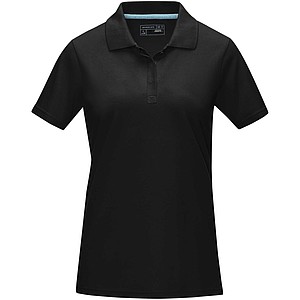Graphite short sleeve women’s GOTS organic polo