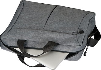 Grey laptop bag