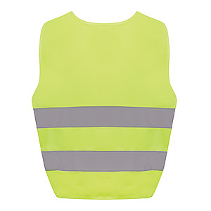 GRS recycled PET high-visibility safety vest 3-6 years
