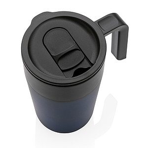 GRS Recycled PP and SS mug with handle