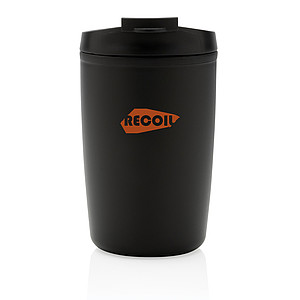 GRS Recycled PP tumbler with flip lid