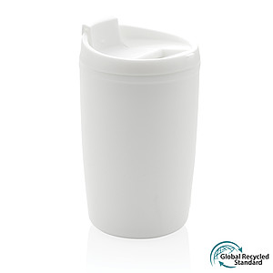 GRS Recycled PP tumbler with flip lid