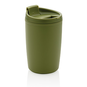 GRS Recycled PP tumbler with flip lid