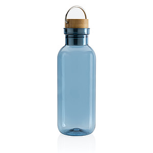 GRS RPET bottle with FSC bamboo lid and handle