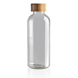 GRS RPET bottle with FSC bamboo lid