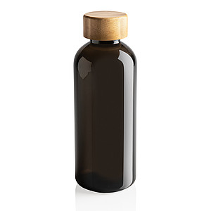 GRS RPET bottle with FSC bamboo lid