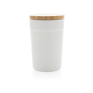 GRS RPP mug with FSC® bamboo lid
