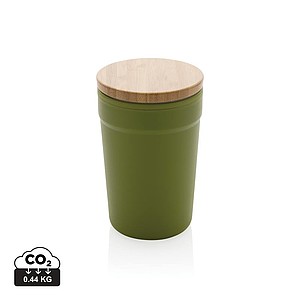 GRS RPP mug with FSC® bamboo lid