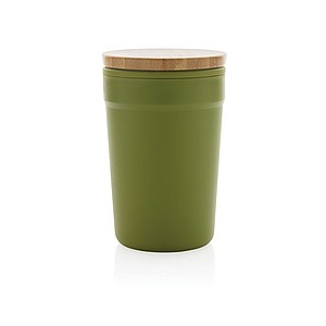 GRS RPP mug with FSC® bamboo lid