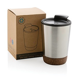 GRS RPP stainless steel cork coffee tumbler