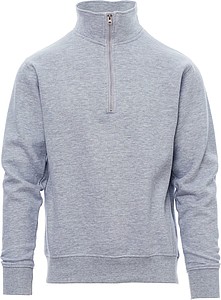 Half-zip sweatshirt, CANADA MELANGE, melange grey, XS