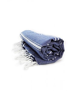 Hamam Sultan Towel, Navy, 100 x 180m
