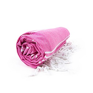 Hamam Sultan Towel, pink/white, 100 x 180cm